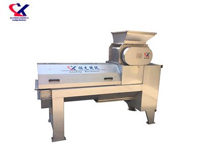 河南栀子破碎去皮机